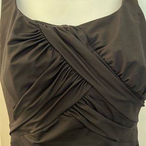 Lands End one piece black swimsuit